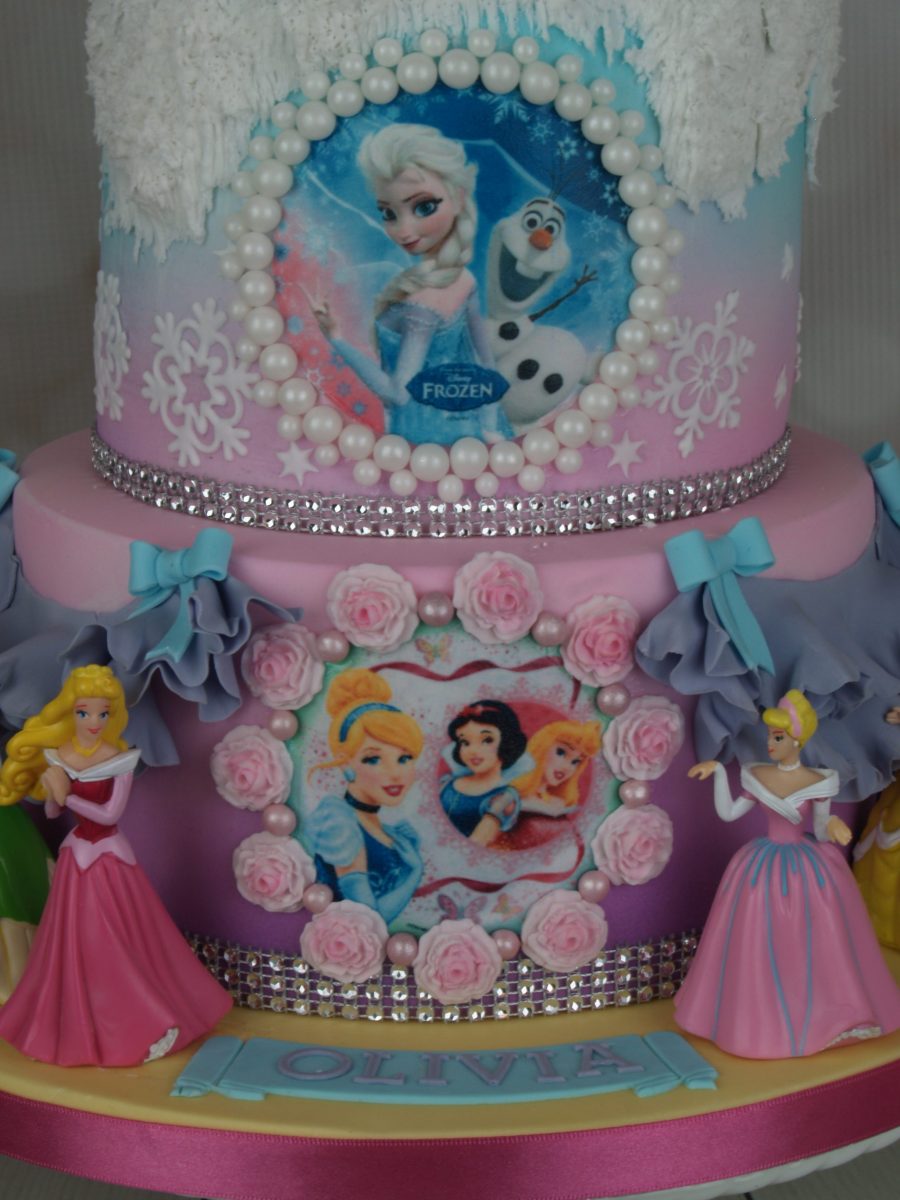 Frozen Princess Birthday cake Mel's Amazing Cakes Frozen Princess Birthday cake Mel's Amazing Cakes