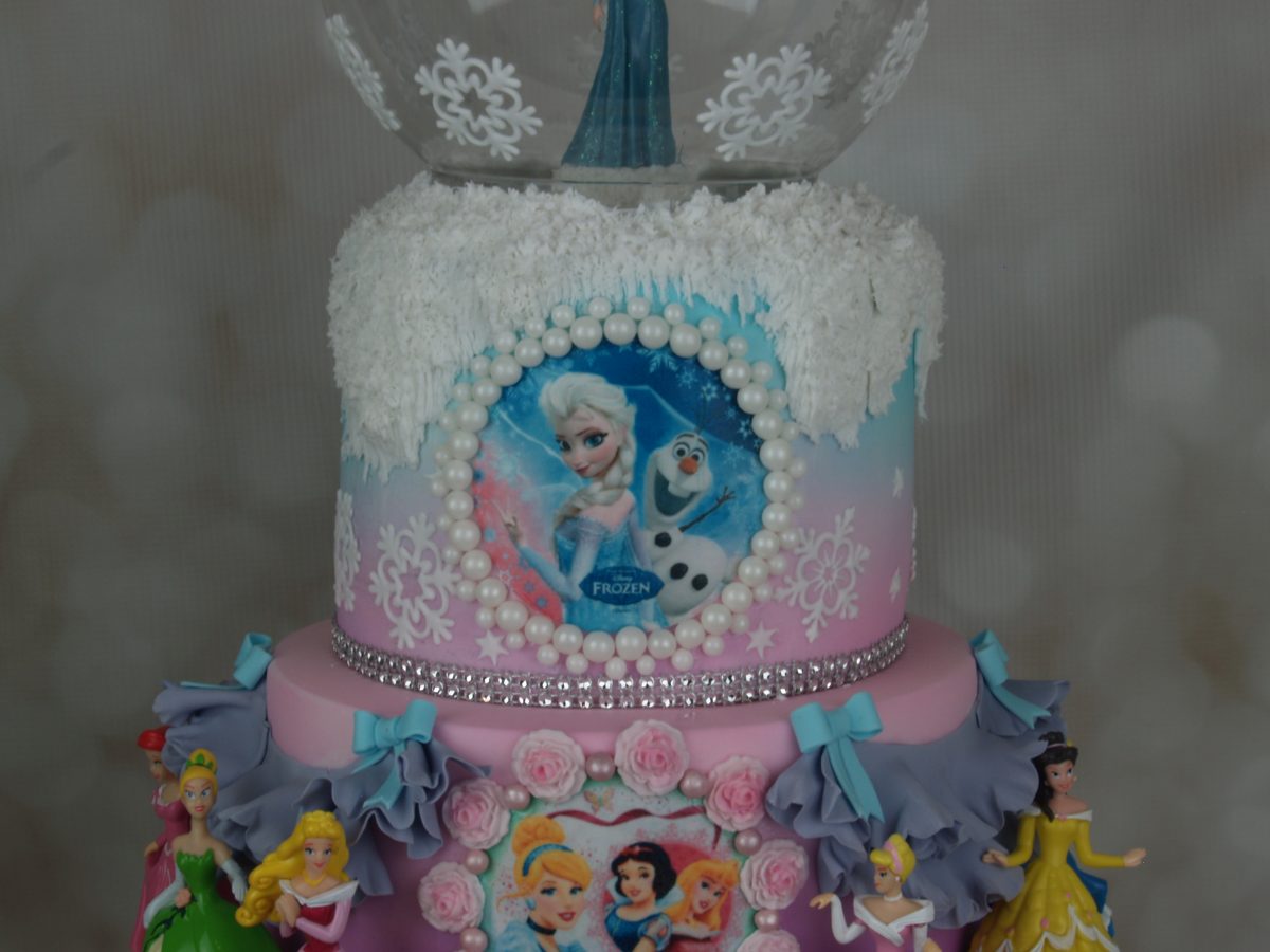 Frozen Princess Birthday cake Mel's Amazing Cakes