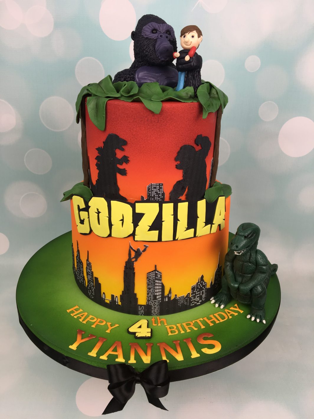 Godzilla Cake