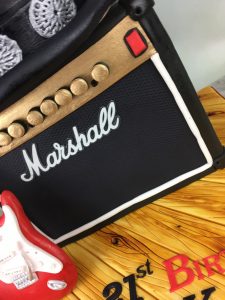 Marshall Amp Birthday Cake