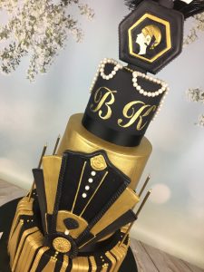 great Gatsby birthday cake