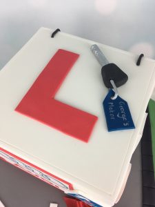 l plates cake