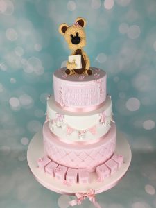 teddy bear cake topper