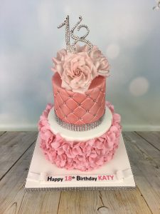 pink Birthday cake