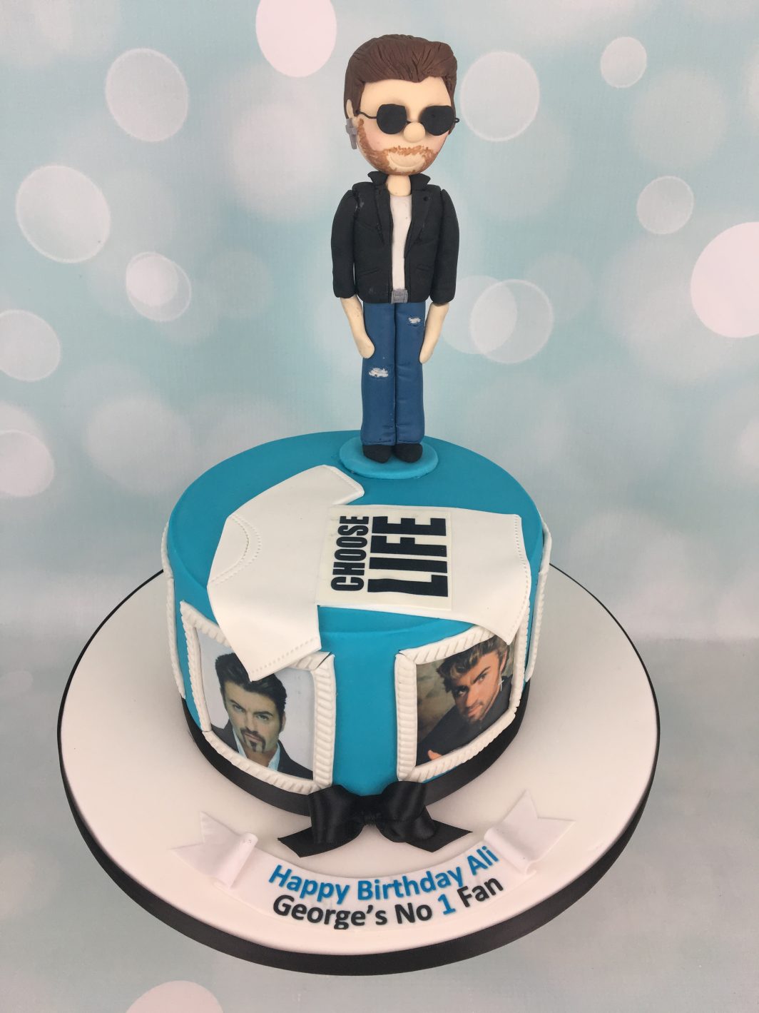 George Michael cake