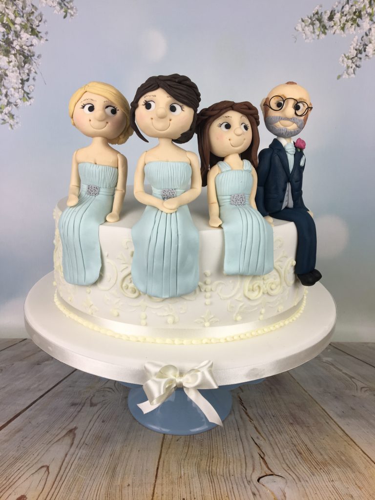 Sugar Figures Wedding Cake Mel's Amazing Cakes