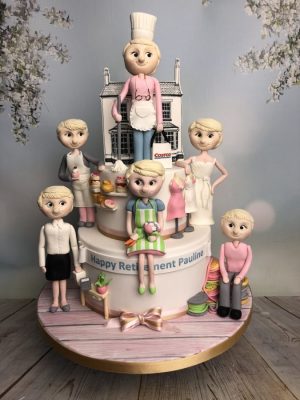 Sugar Figure Cake