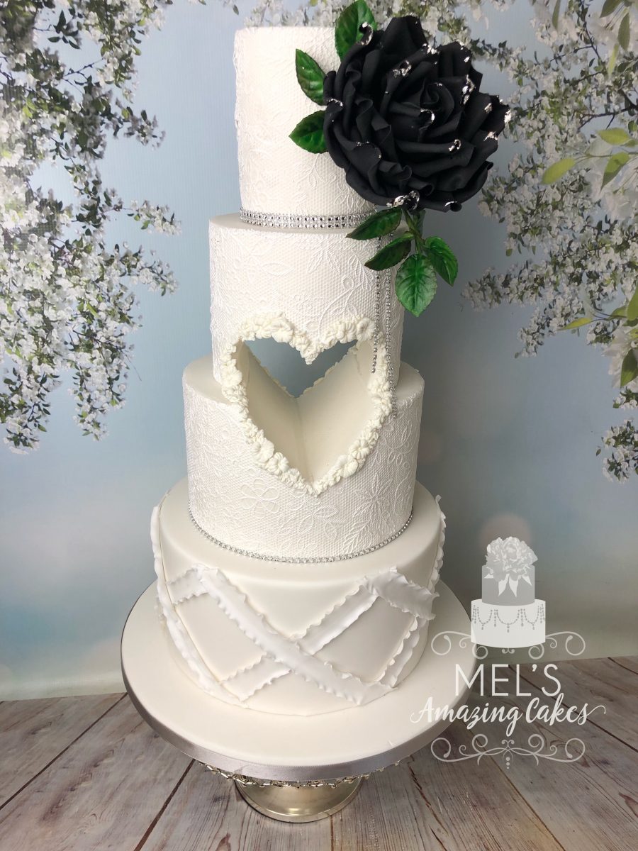 Sugar Flower Wedding Cake