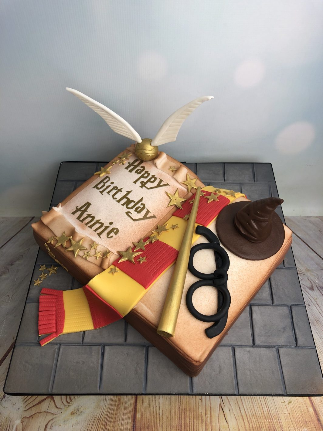 3D Book Cake