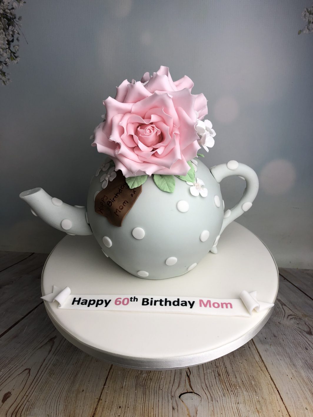 Teapot celebration cake